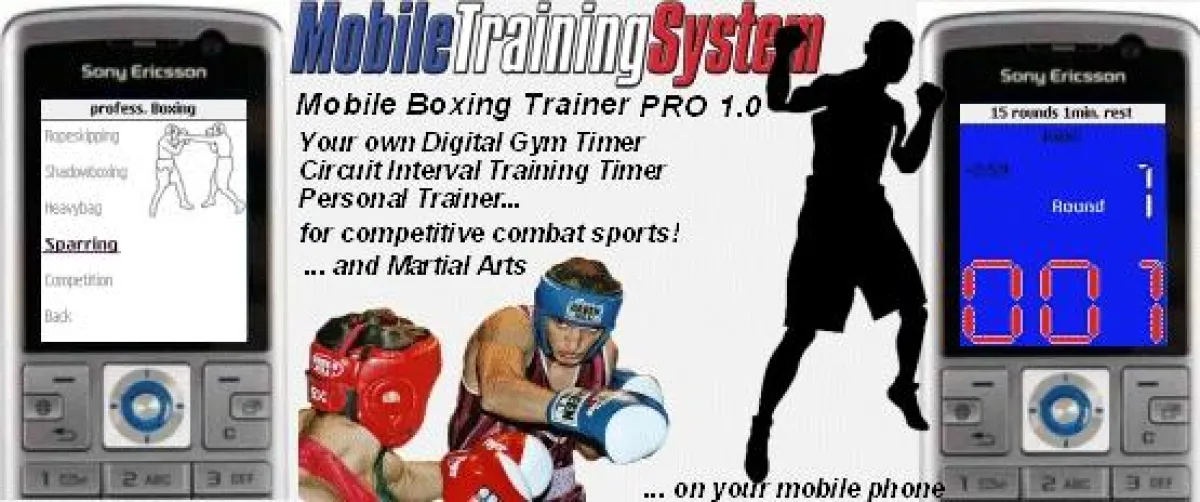 Trainieren wie im Box Gym... mit einem simplen Download wird das Handy zum persönlichen Box-und-Fitnesstrainer.