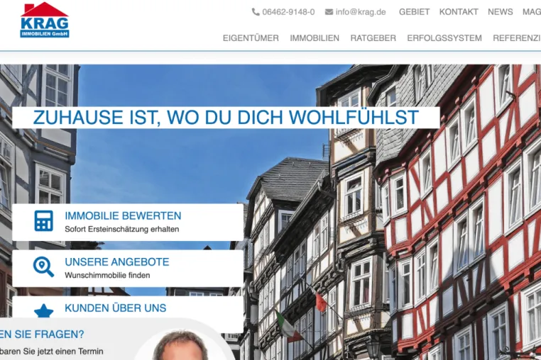 Bild: Krag Immobilien GmbH - Ihr Immobilienmakler in Marburg und Umgebung