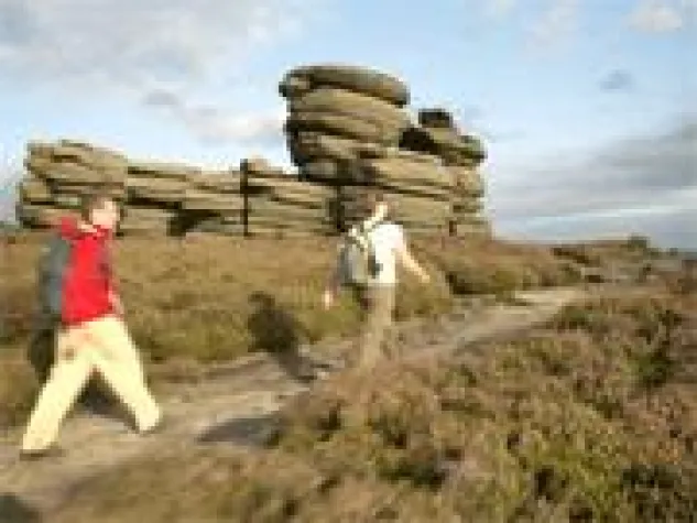 Wandern im Englischen Peak District Nationalpark Bild: Wandern im Englischen Peak District Nationalpark