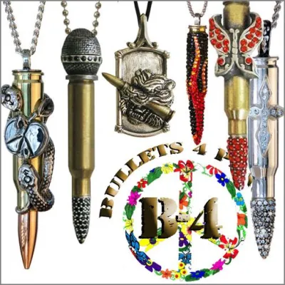 Bild: Bullets4Peace, veredelte Patronenhülsen werden zum Must-Have Accessoire 2012