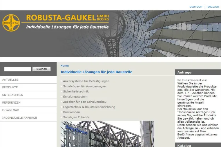 Komplettsanierung - NETFORMIC baut neue TYPO3-Webseite für Bauzubehör-Spezialist aus dem Großraum Stuttgart Bild: Komplettsanierung - NETFORMIC baut neue TYPO3-Webseite für Bauzubehör-Spezialist aus dem Großraum Stuttgart