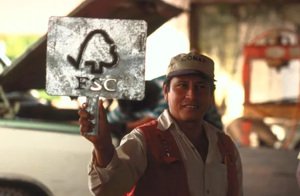 FSC hinterlässt Spuren - Broschüre über die Auswirkungen der FSC-Zertifizierung in den Tropen Bild: FSC hinterlässt Spuren - Broschüre über die Auswirkungen der FSC-Zertifizierung in den Tropen