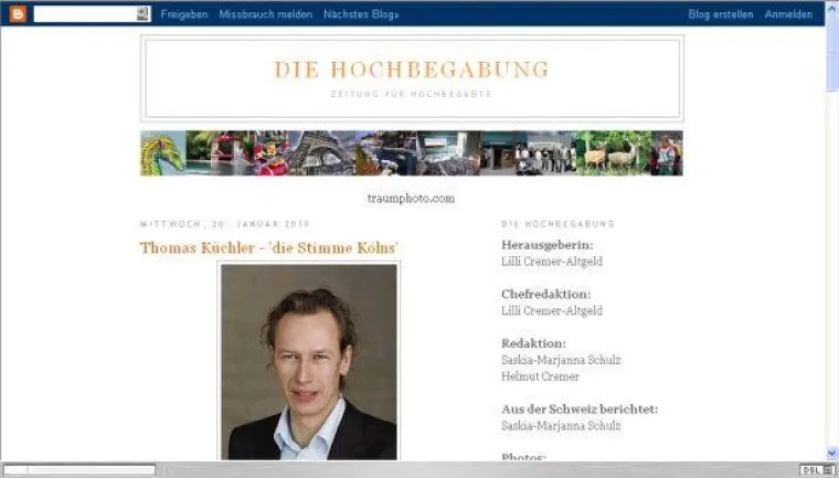 Bild: Neu: Zeitung für Hochbegabte