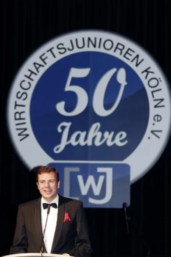 50 Jahre Wirtschaftsjunioren Köln e.V. - Verein junger Unternehmer und Führungskräfte feiert Jubiläumsgala Bild: 50 Jahre Wirtschaftsjunioren Köln e.V. - Verein junger Unternehmer und Führungskräfte feiert Jubiläumsgala