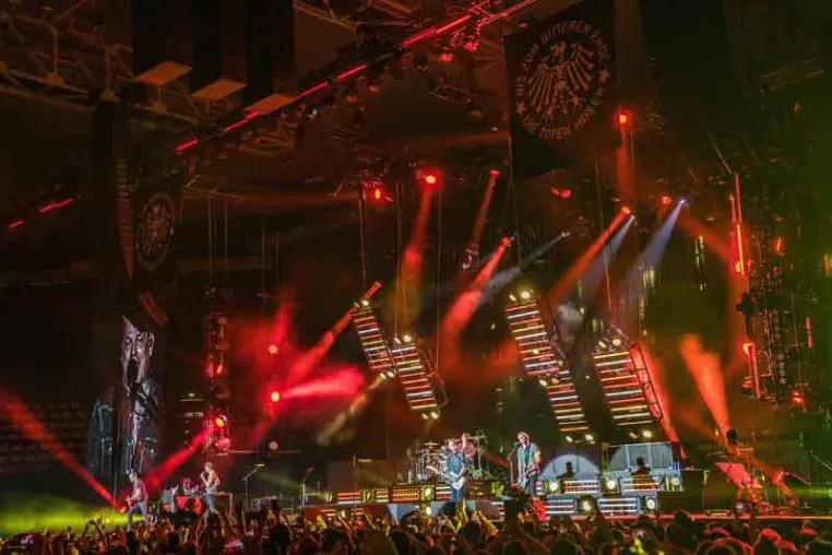 Die Toten Hosen tourten mit Movecat Equipment Bild: Die Toten Hosen tourten mit Movecat Equipment