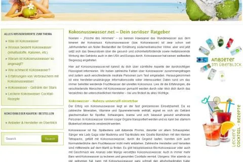 Bild: Kokoswasser: Alle Infos zum Trendgetränk aus einer Hand