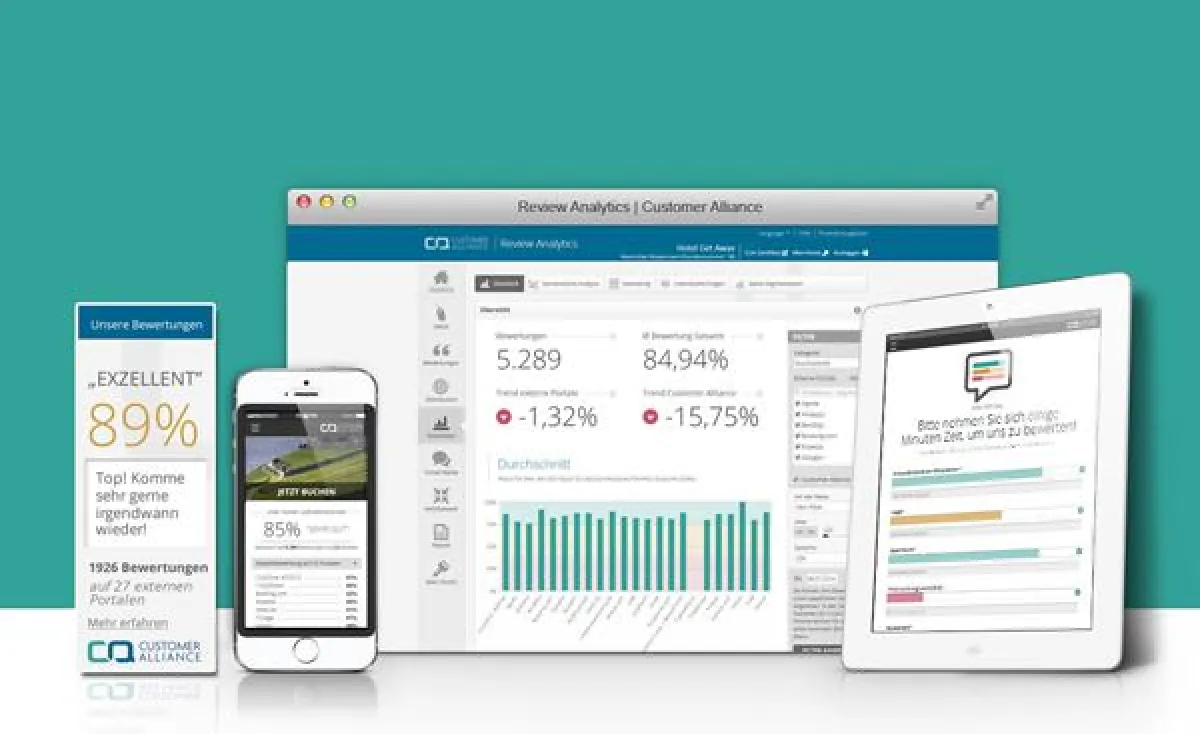 Neues Produktdesign - Customer Alliance