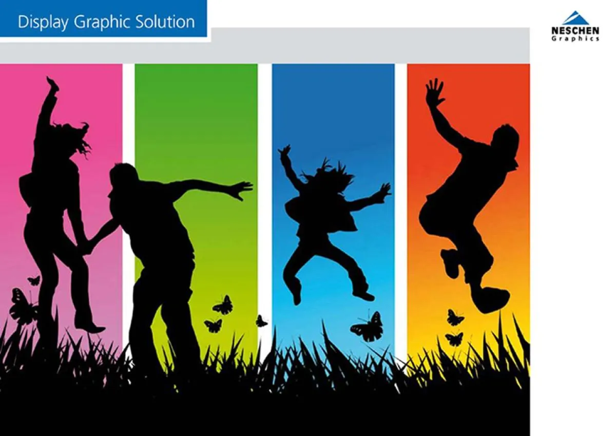 Elegante, leichte Banner-Displays für die moderne Kommunikation