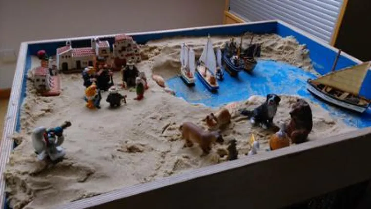 Bild: Hochsensibilität in Dortmund: Selbsthilfe im Sandspiel