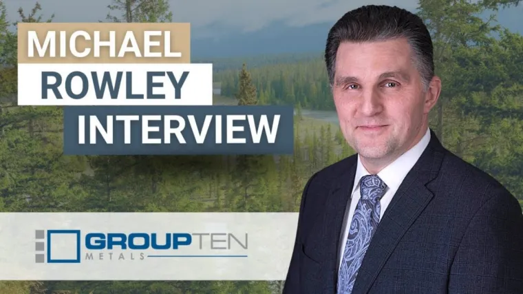 Group Ten Metals (PGE) - CEO Interview Michael Rowley Bild: Group Ten Metals (PGE) - CEO Interview Michael Rowley