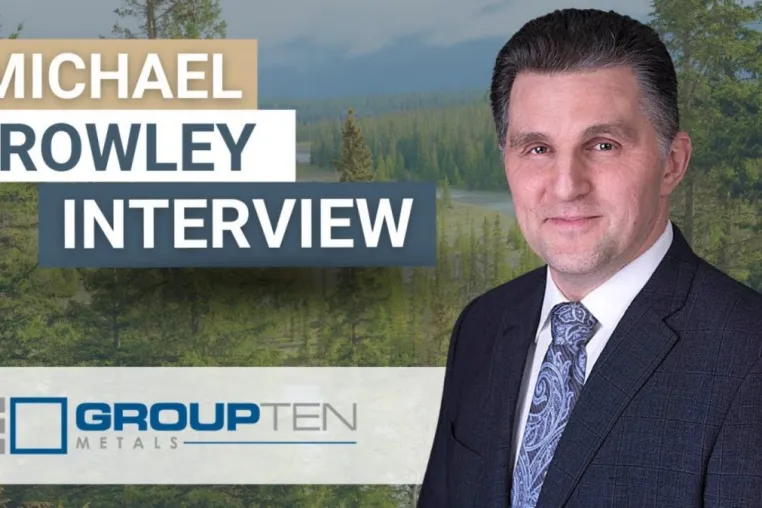 Bild: Group Ten Metals (PGE) - CEO Interview Michael Rowley 