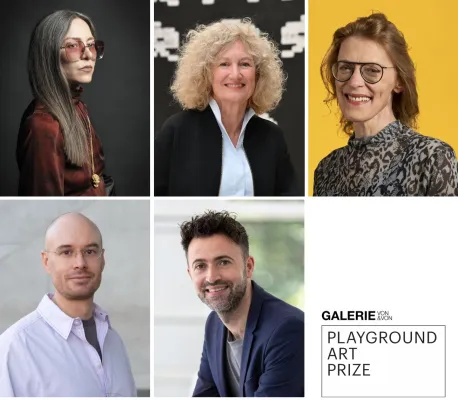 Bild: Playground Art Prize 2026 Gewinner:innen I GALERIE VON&VON