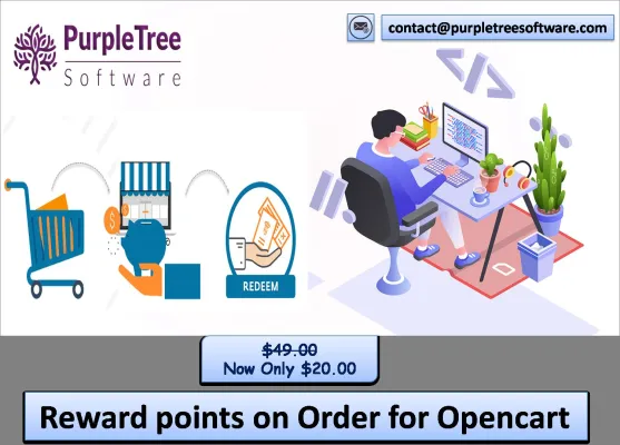 Bild: So erhält man Prämienpunkte bei Bestellung mithilfe der Prämienpunkt-Erweiterung für Opencart
