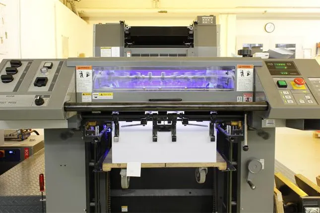 LED UV Offsetdruck - schon mal gehört? Bild: LED UV Offsetdruck - schon mal gehört?