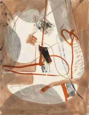 Bild: Dieter Goltzsche: "Farben und Tusche" ?• Malerei und Zeichnungen