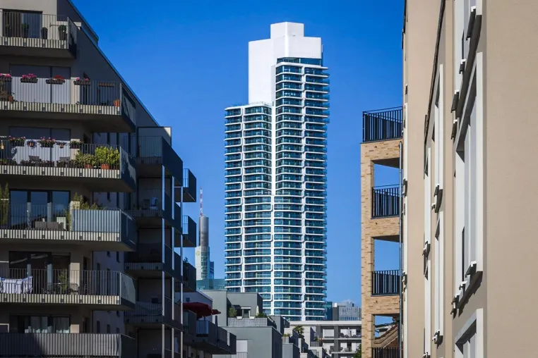 Bild: Der Grand Tower in Frankfurt ist fertiggestellt