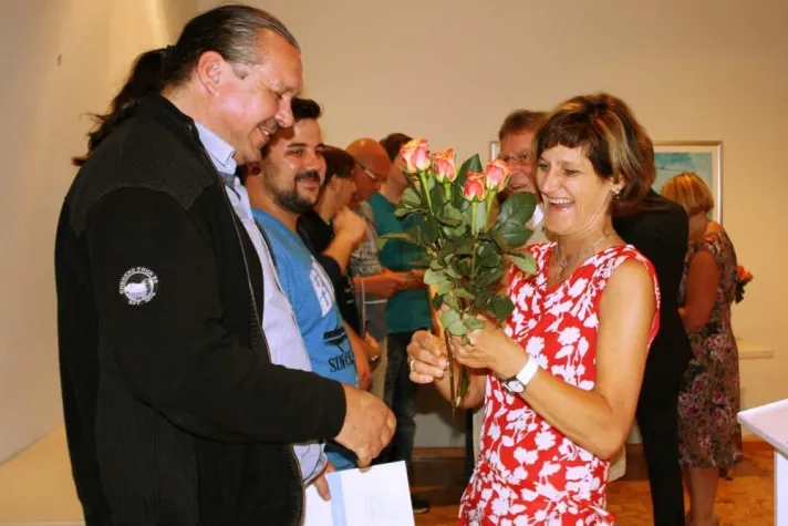 Bild: Absolventenverabschiedung am Berufsförderungswerk Stralsund Sommer 2016