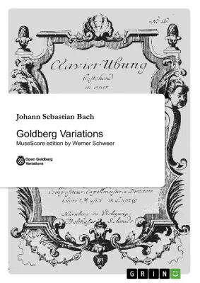 Bild: GRIN Verlag veröffentlicht rechtefreie Notenausgabe von Bachs Goldberg Variationen