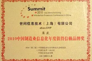 Bild: abas-ERP auf der „Manufacturing Conference“ in Peking gleich zweimal ausgezeichnet