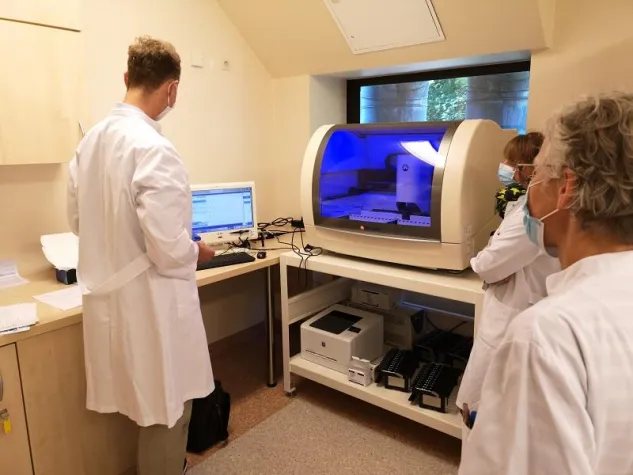 Bild: Schnelle Ergebnisse dank eigener Corona-Tests am KBR