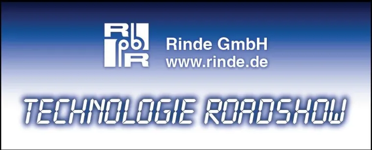 Rinde Regeltechnik GmbH startet Technologie-Roadshow durch Deutschland Bild: Rinde Regeltechnik GmbH startet Technologie-Roadshow durch Deutschland