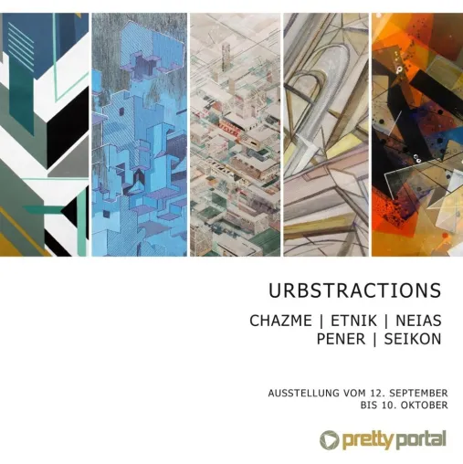 Die Galerie Pretty Portal zeigt abstrakte Werke internationaler Urban Art Künstler Bild: Die Galerie Pretty Portal zeigt abstrakte Werke internationaler Urban Art Künstler