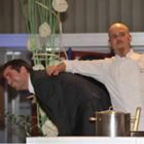 Bild: Florian Müller mit Ralf Zacherl in Nürnberg