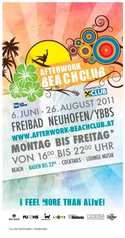 Afterwork Beachclub presented by Raiffeisen Club Bild: Afterwork Beachclub presented by Raiffeisen Club