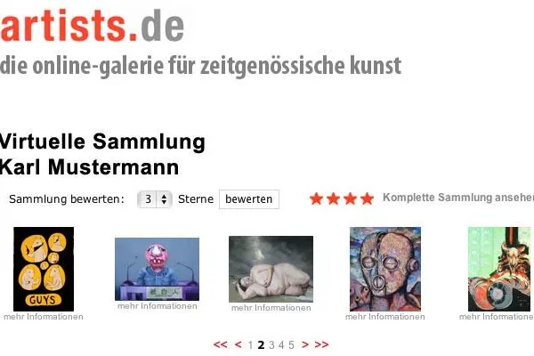 Bild: Kostenlos Kunst sammeln - als virtueller Sammler