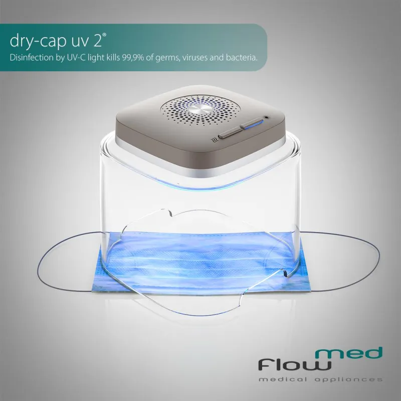 Pflegebox dry-cap uv2® gegen Corona