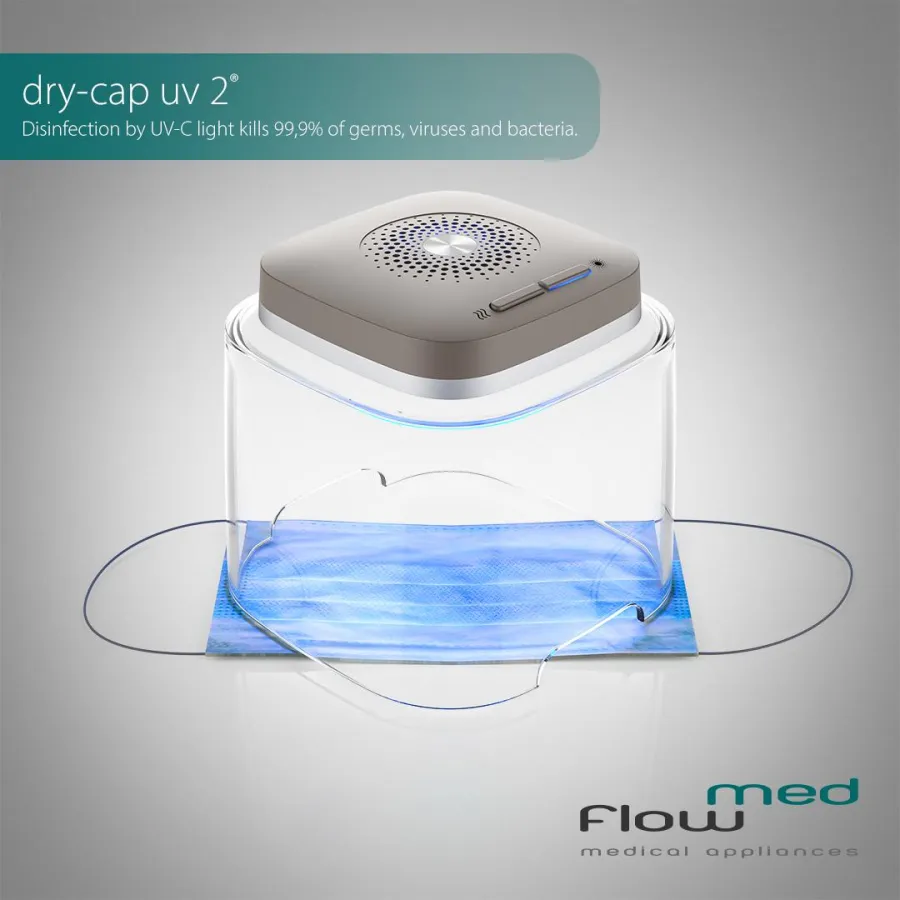 Pflegebox dry-cap uv2® gegen Corona