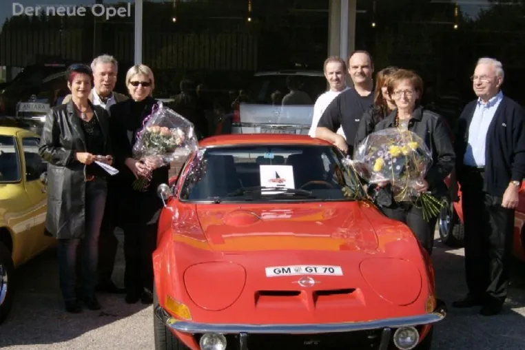 Bild: Opel Mairhuber - Salzkammergut Sternfahrt "25 Jahre Opel GT Club Austria" - Nur Fliegen ist schöner