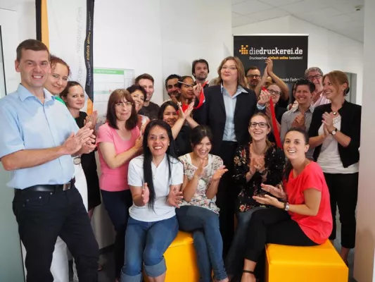 Bild: Onlineshop diedruckerei.de eröffnet neues Kundenservicecenter
