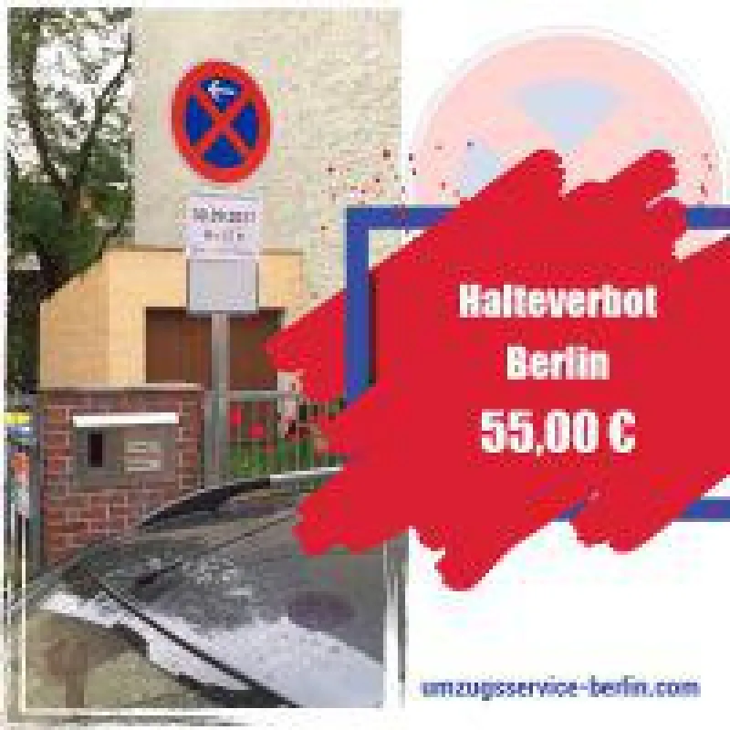 Halteverbot in Berlin für 55 EUR