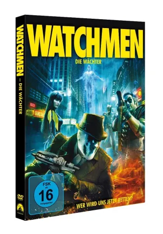 "Watchmen – Die Wächter" ab 20.08. bei Paramount auf DVD und BD Bild: "Watchmen – Die Wächter" ab 20.08. bei Paramount auf DVD und BD
