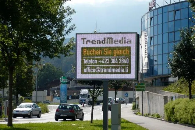 TrendMedia setzt auf Stinova’s Digital Signage Software für Outdoor LED-Screens in West-Österreich Bild: TrendMedia setzt auf Stinova’s Digital Signage Software für Outdoor LED-Screens in West-Österreich