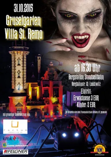 Bild: Halloween in Dresden: Gruselgarten Villa San Remo