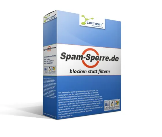 Bild: Spam-Sperre.de – Die Antispam-Lösung der Zukunft