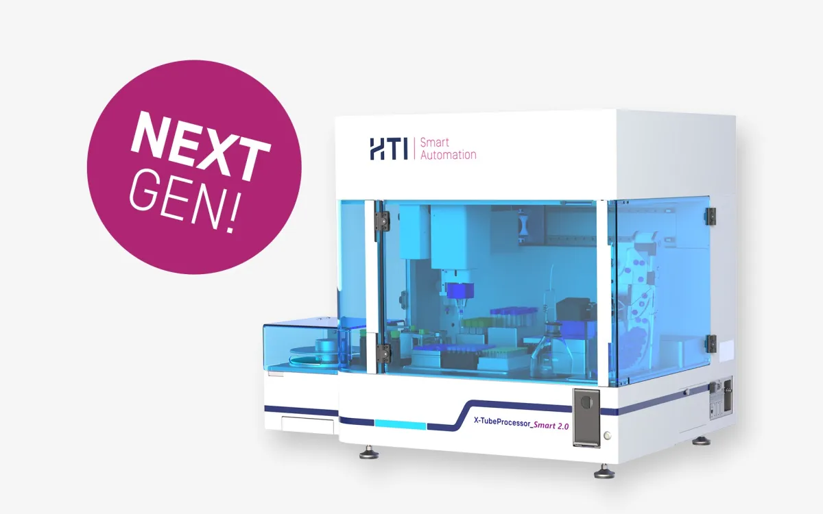 SMART 2.0 verbindet Tube- und Liquid-Handling mit digitaler Prozesssteuerung (© HTI Automation)