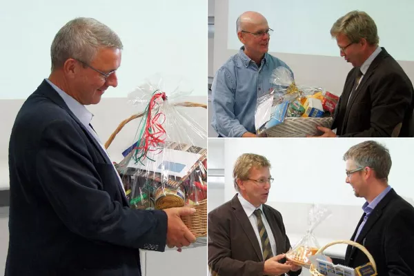 Dank an beliebte Dozenten des Fachbereichs Wirtschaftswissenschaften der Hochschule Harz Bild: Dank an beliebte Dozenten des Fachbereichs Wirtschaftswissenschaften der Hochschule Harz