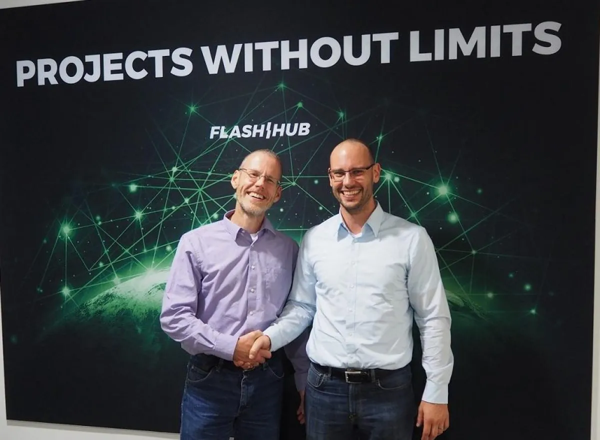 Ralf Hendel (links) und Manuel Pistner freuen sich auf die Zusammenarbeit.