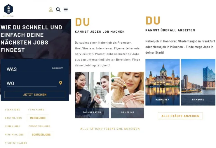 Promotionbasis-App unterstützt Promoter bei der Jobsuche und Bewerbung Bild: Promotionbasis-App unterstützt Promoter bei der Jobsuche und Bewerbung