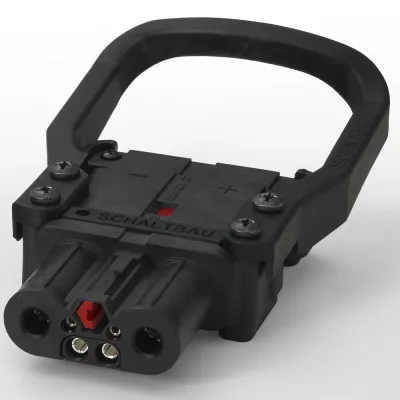 Schaltbau GmbH: Neuer Ladestecker für Elektrostapler Bild: Schaltbau GmbH: Neuer Ladestecker für Elektrostapler