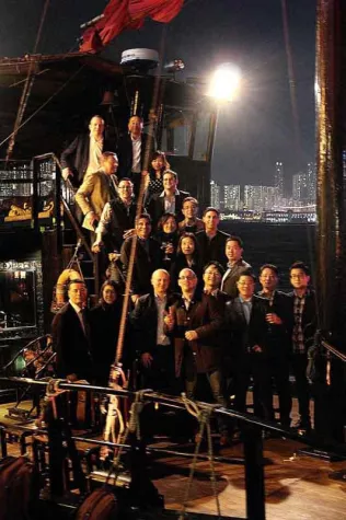 Bild: Auf Dinner Cruise mit ArtLab Studios in Hong Kong