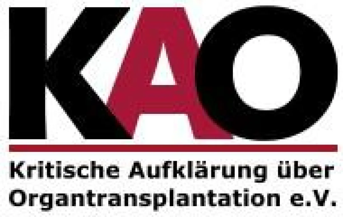 Logo KAO - Kritische Aufklärung über Organtransplantation e.V.
