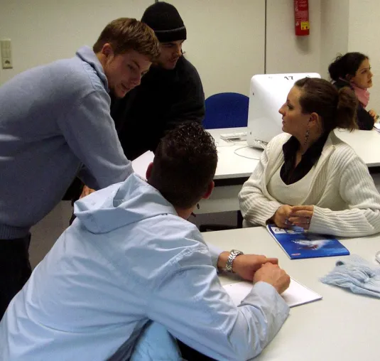 Bild: Rheinische Fachhochschule informiert über den Studiengang Mediendesign