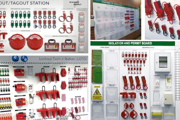 Professionelle Shadowbaords für Lockout-Tagout Programme Bild: Professionelle Shadowbaords für Lockout-Tagout Programme