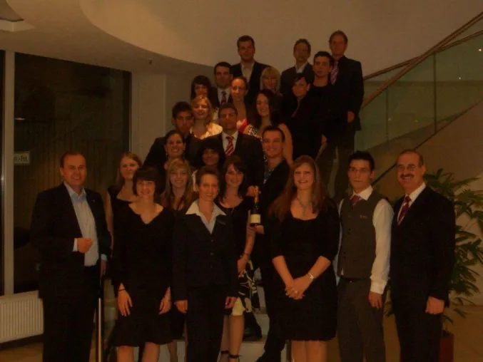 Sheraton Frankfurt Hotel & Towers verabschiedet 25 Auszubildende Bild: Sheraton Frankfurt Hotel & Towers verabschiedet 25 Auszubildende