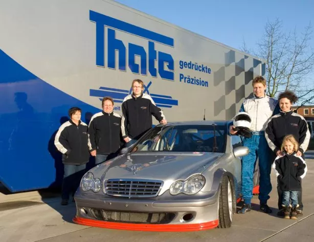 Thate Motorsport startet in die ADAC-PROCAR Saison 2008 mit neuem Wagen Bild: Thate Motorsport startet in die ADAC-PROCAR Saison 2008 mit neuem Wagen
