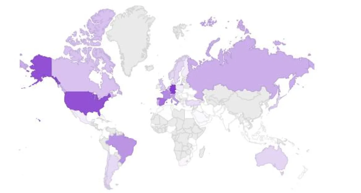 WinArcher Virus Geographie
